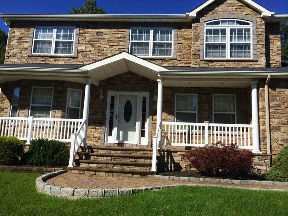 Brick & Stone Facade
